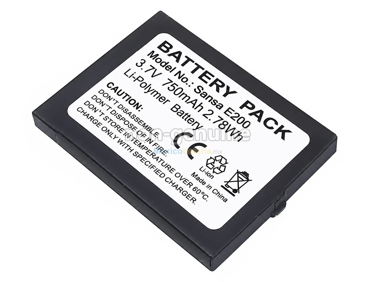 batería para SanDisk SANSA E270