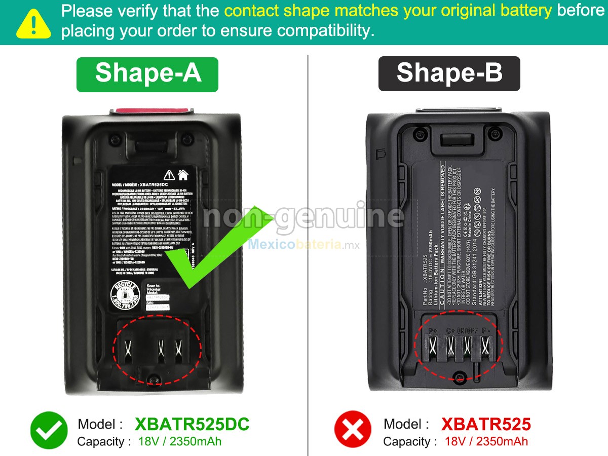 batería para Shark IW1111