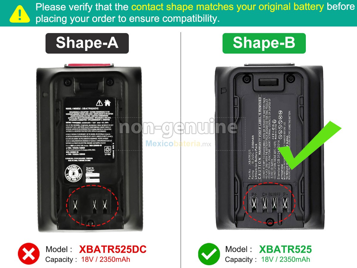 batería para Shark IW1111