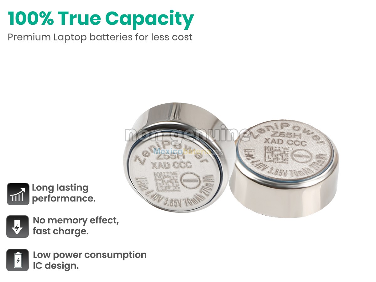 batería Sony LIR1254 de alta calidad