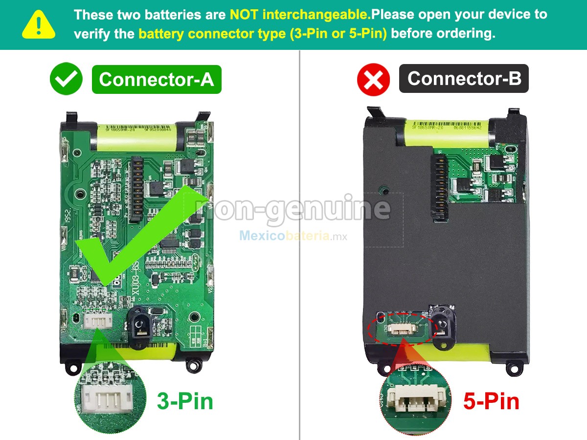 batería para SUPOR SP003WS-6S