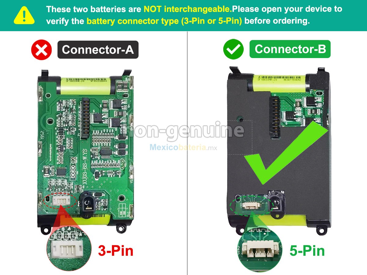 batería para SUPOR SP003WS-6S
