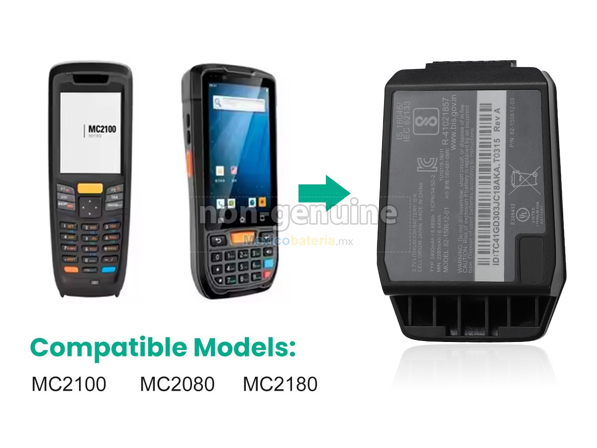 batería para Symbol MC2080