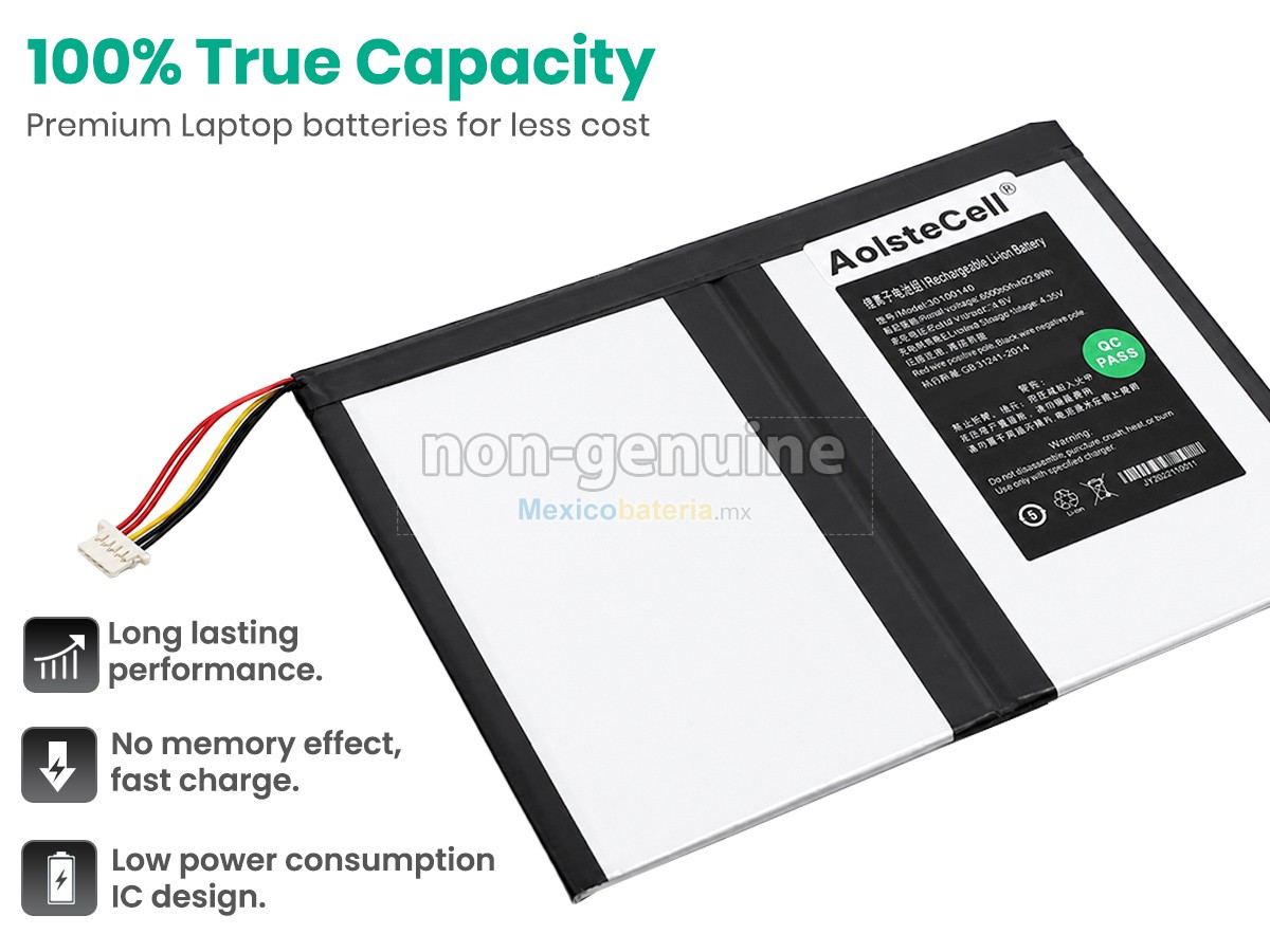 batería para Teclast TLA007