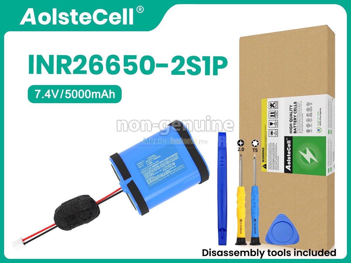 batería para Teufel INR26650-2S1P