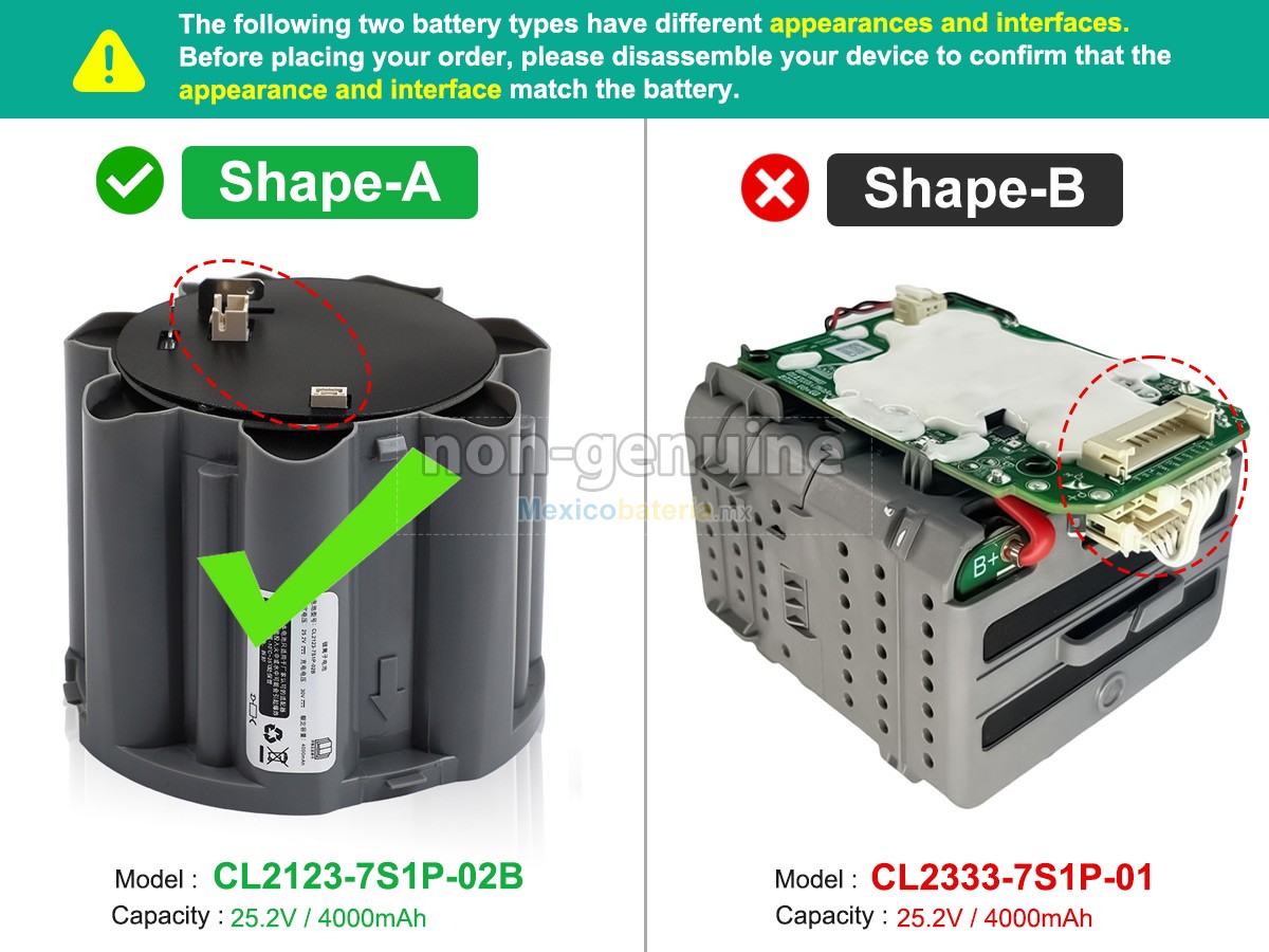 batería para Tineco FLOOR ONE BOOSTER PRO FW28030ECN