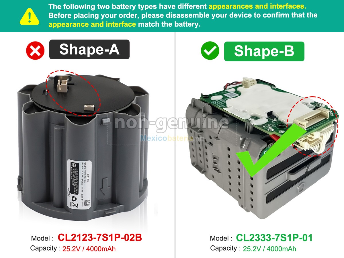 batería para Tineco FLOOR ONE BOOSTER PRO FW28030ECN