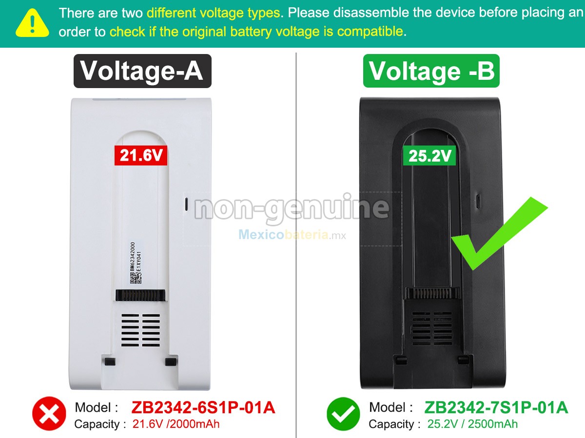 batería para Tineco A20