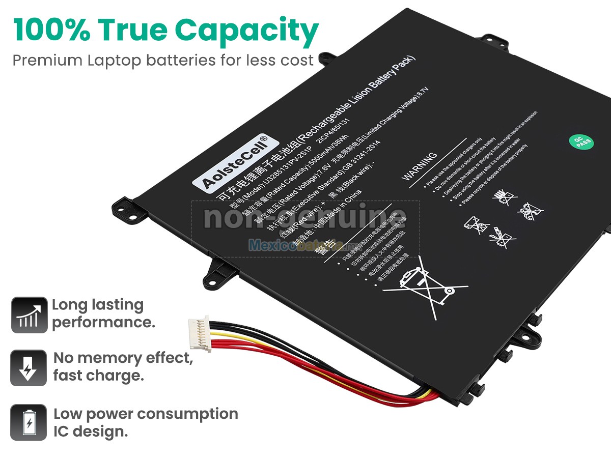 batería para TongfangPC U3285131PV-2S1P