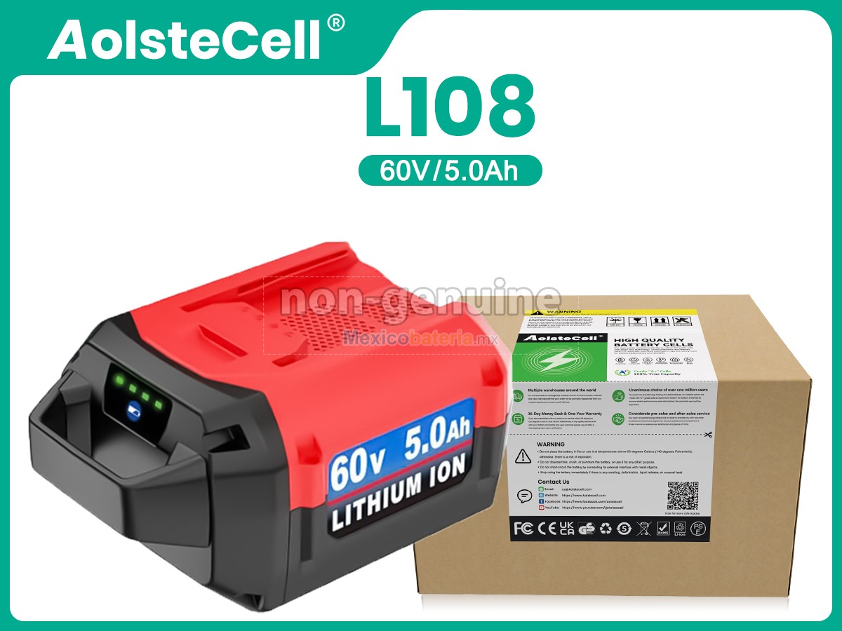 batería para Toro 39909