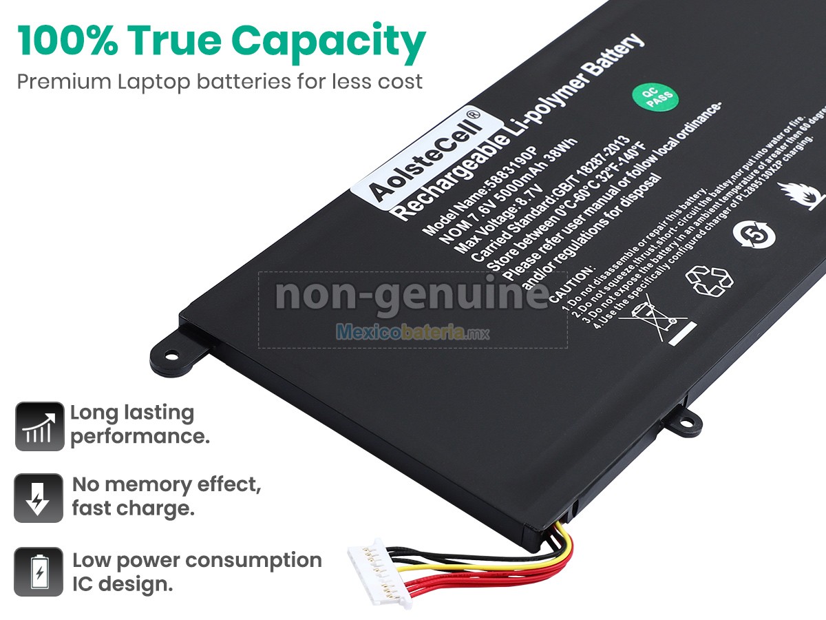 batería para Vastking K149U