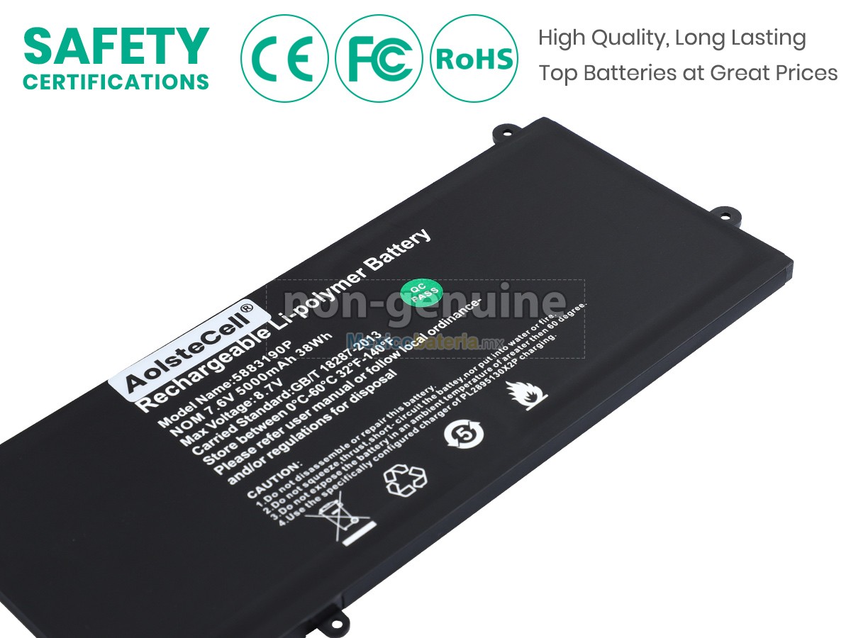 batería para Vastking K149U