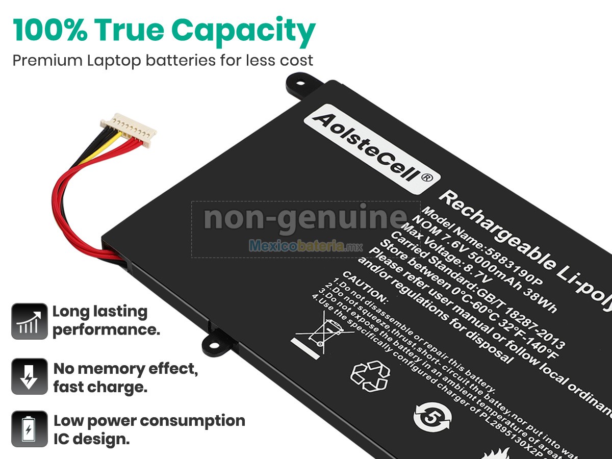 batería para Vastking K149U