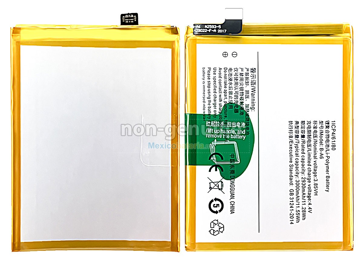 batería para Vivo B-A6