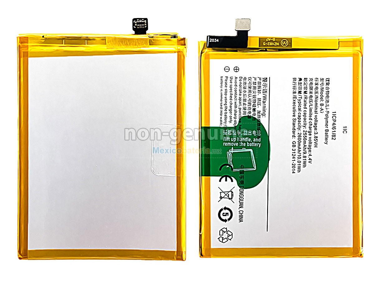 batería para Vivo B-A7