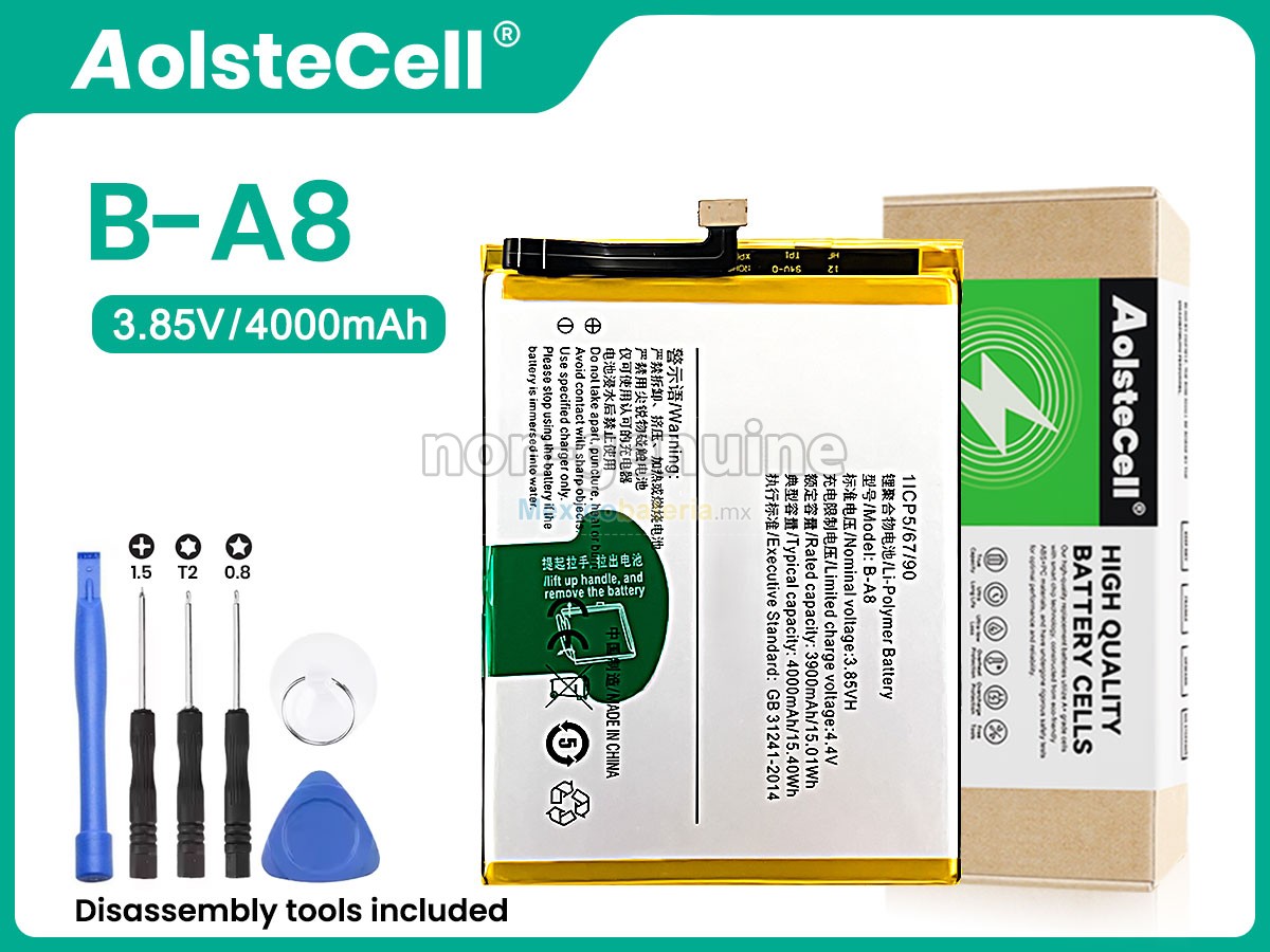 batería para Vivo B-A8