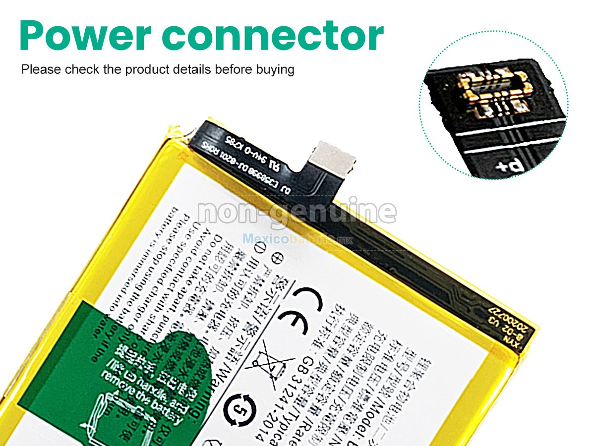 batería para Vivo B-D2
