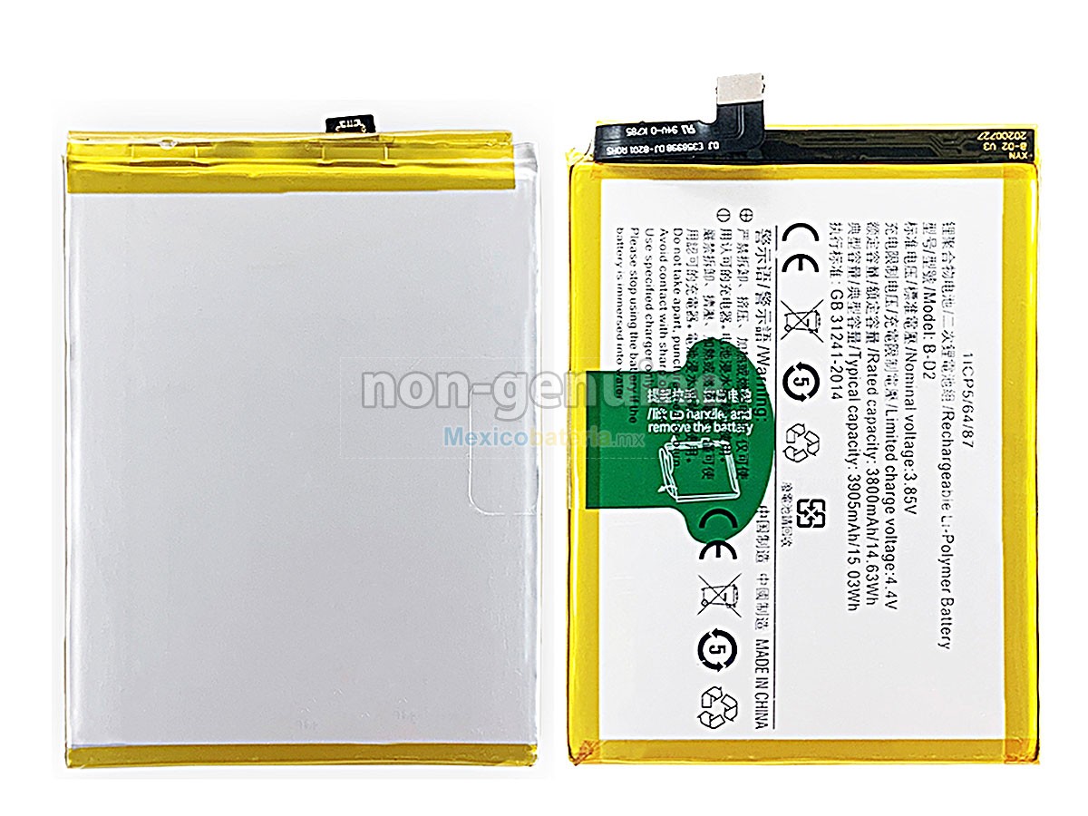 batería para Vivo B-D2