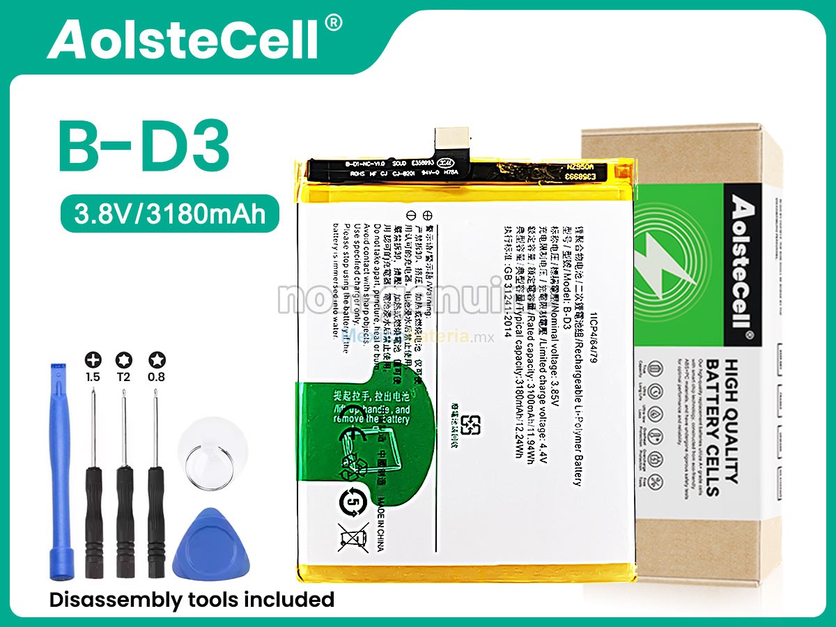 batería para Vivo B-D3