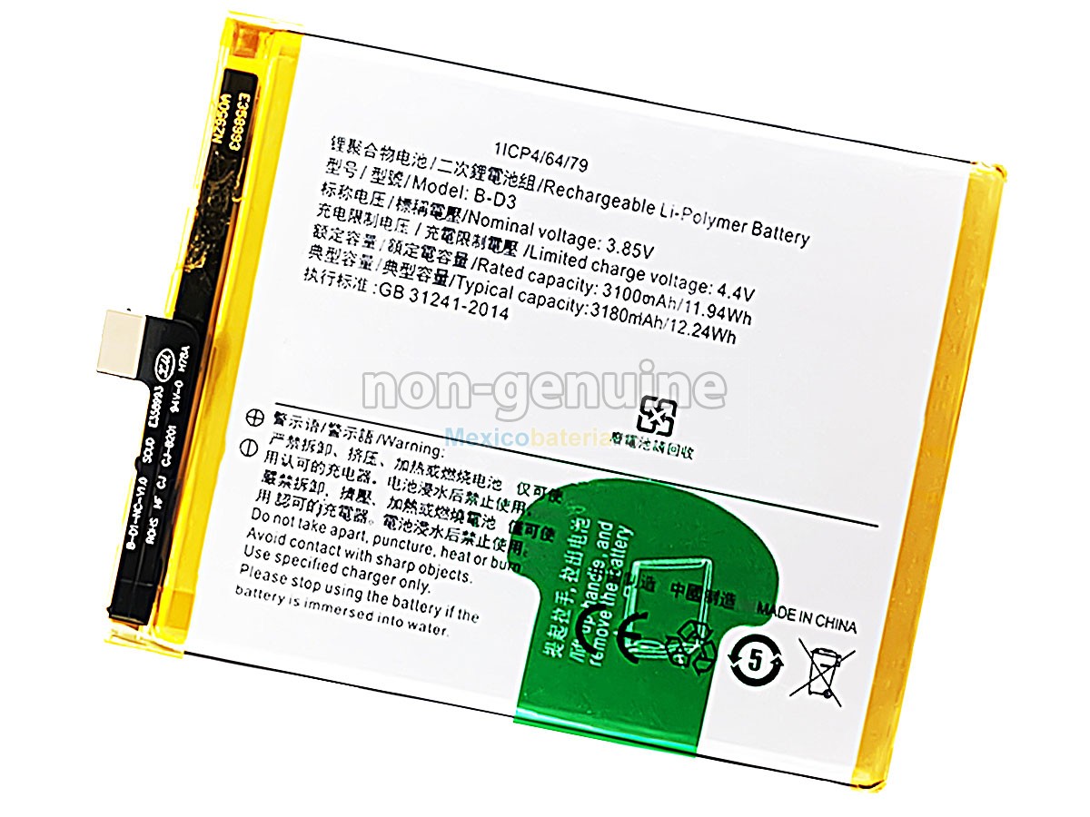 batería para Vivo B-D3
