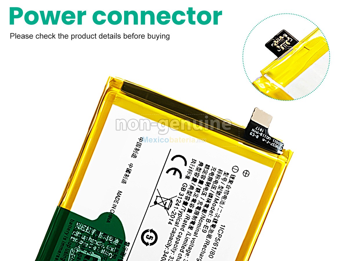 batería para Vivo B-E9