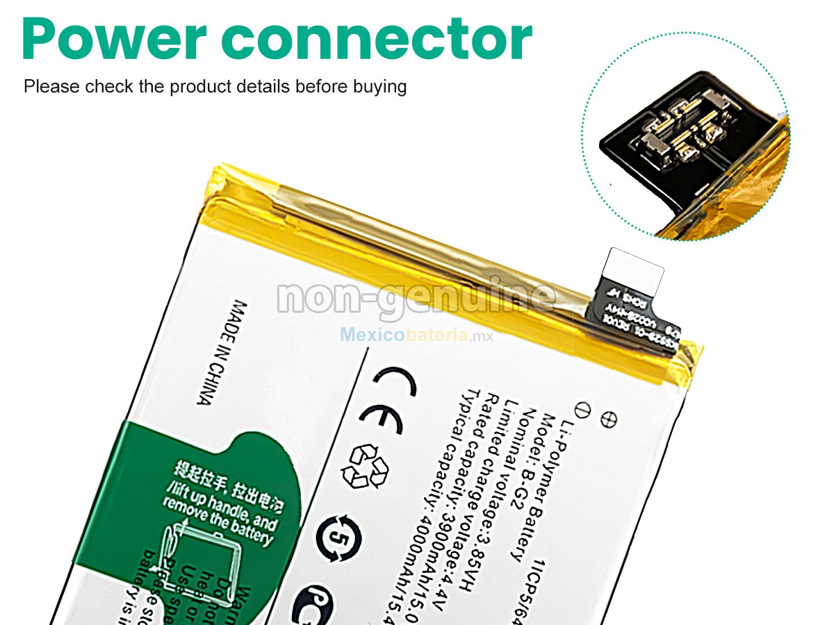 batería para Vivo B-G2