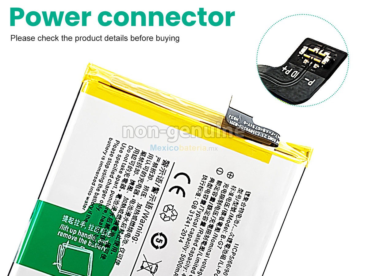 batería para Vivo Y3