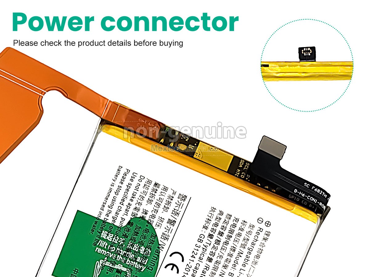 batería para Vivo B-H6