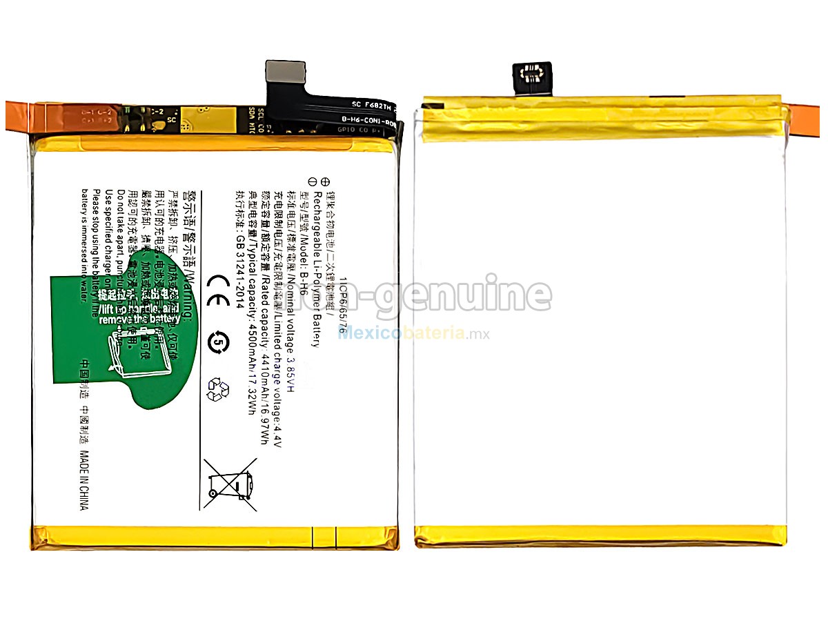 batería para Vivo B-H6