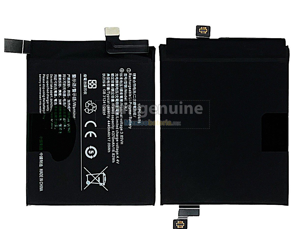 batería para Vivo B-K7