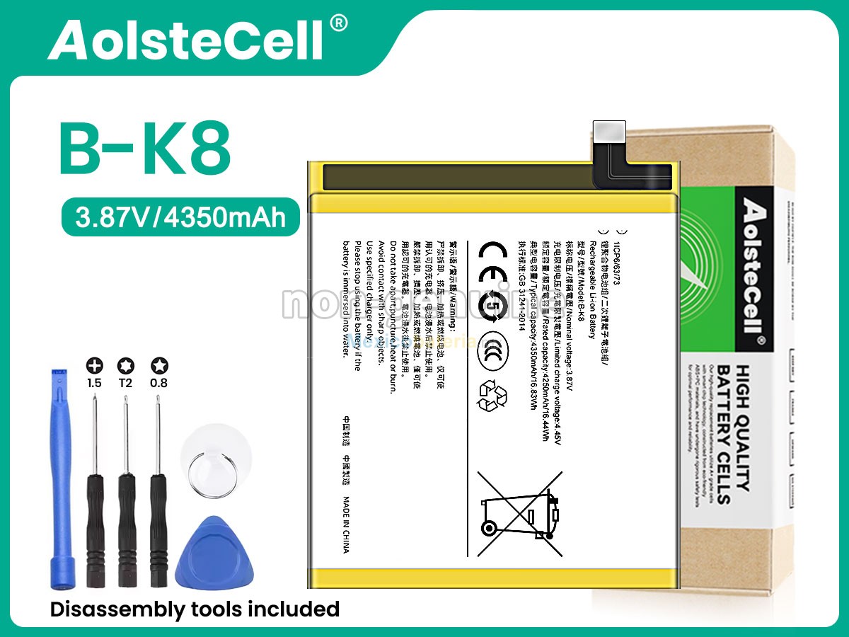 batería para Vivo B-K8