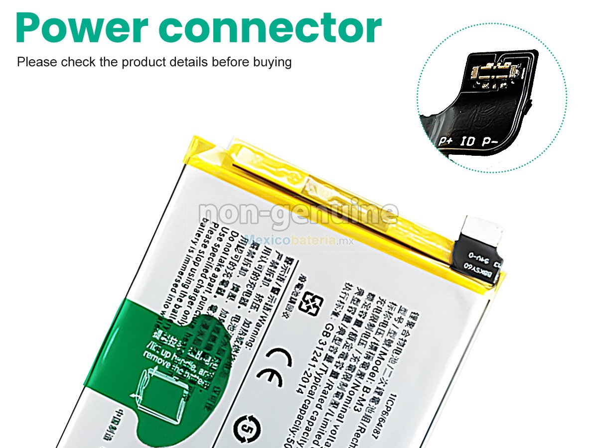 batería para Vivo B-M3