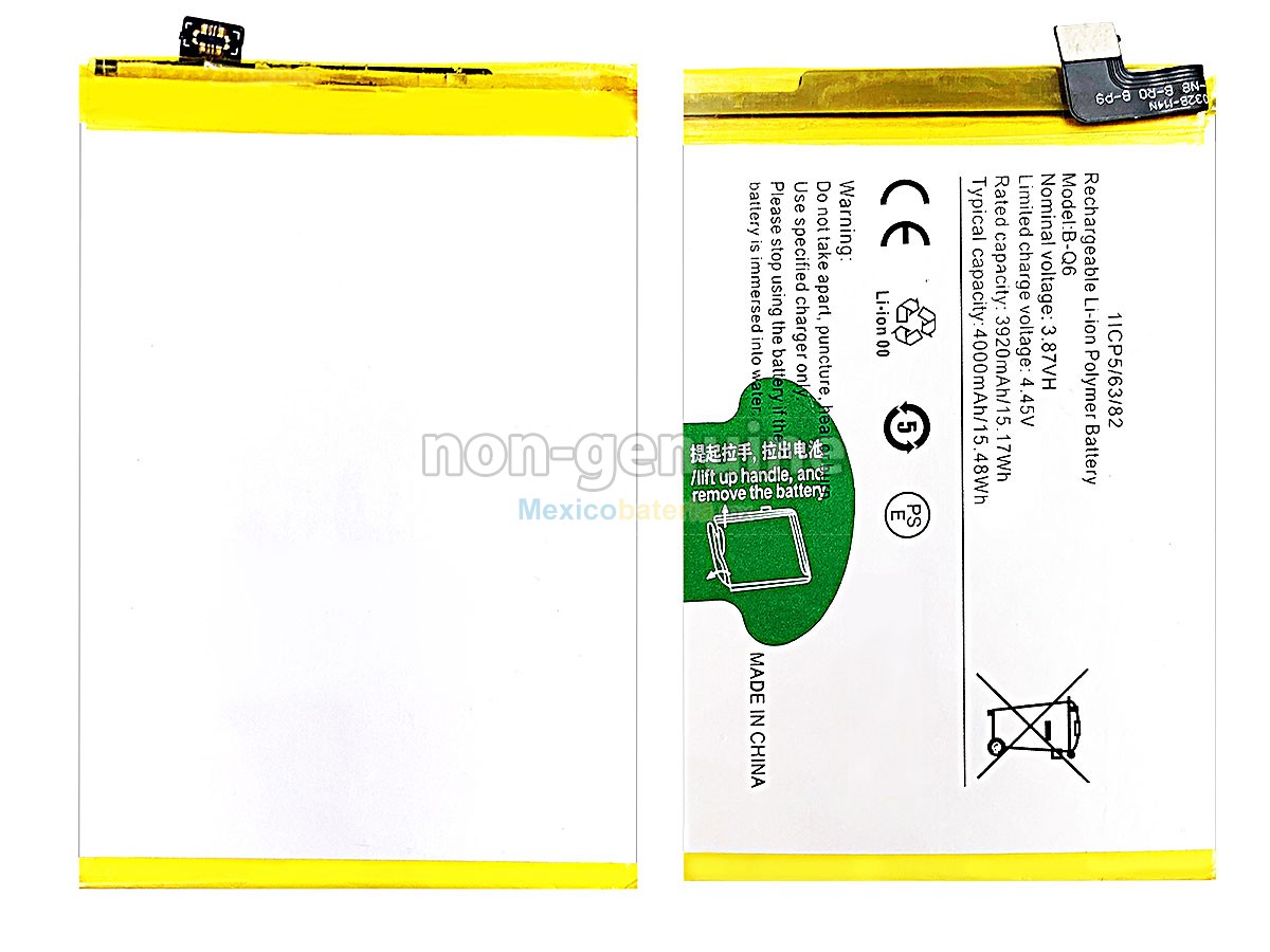 batería para Vivo B-Q6