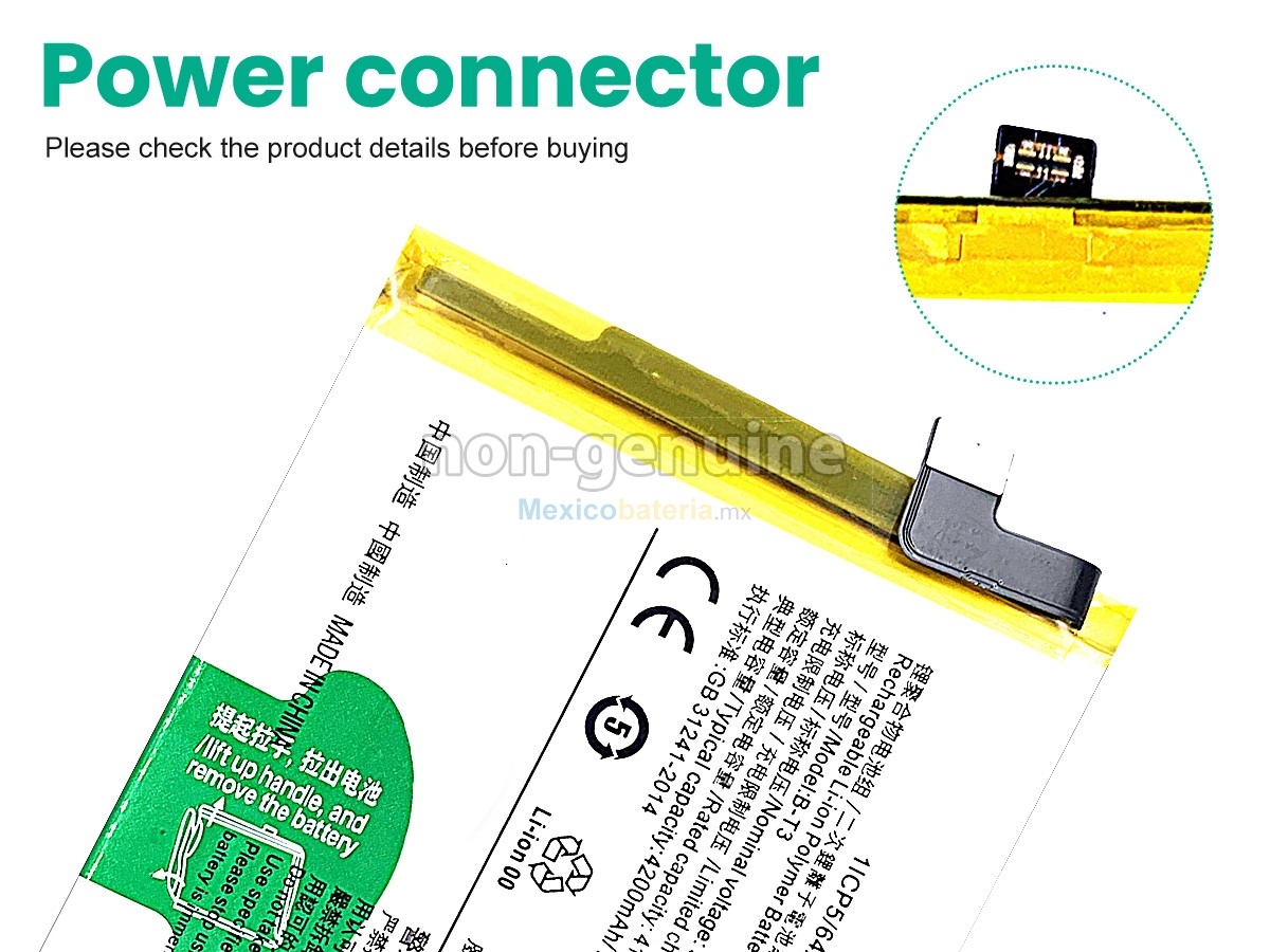 batería para Vivo B-T3