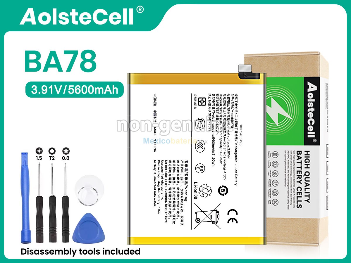 batería para Vivo BA78