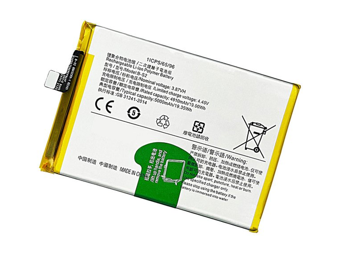 Vivo Y33S Batería