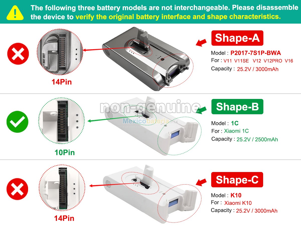 batería para XiaoMi P2017-7S1P-BWA