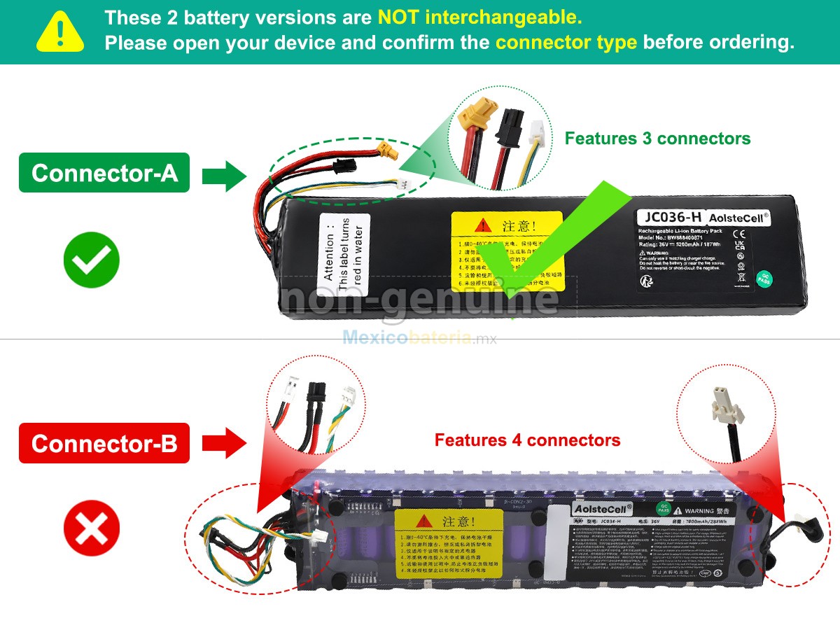 batería para XiaoMi JC036-H