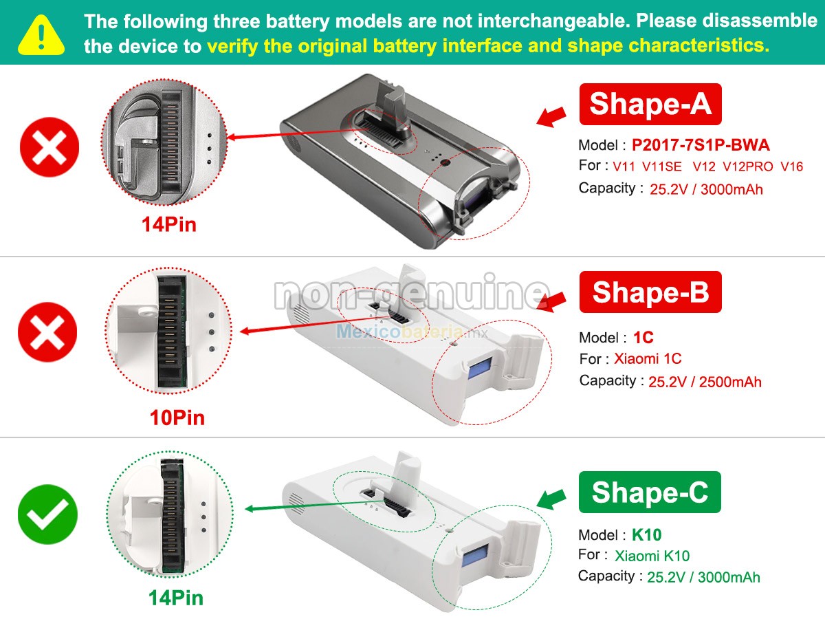 batería para XiaoMi P2017-7S1P-BWA