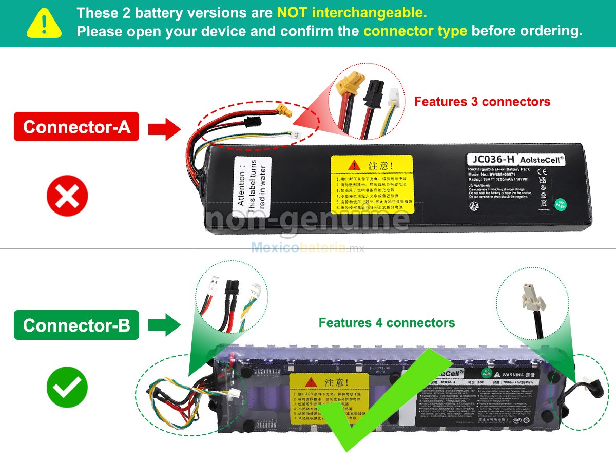 batería para XiaoMi JC036-H