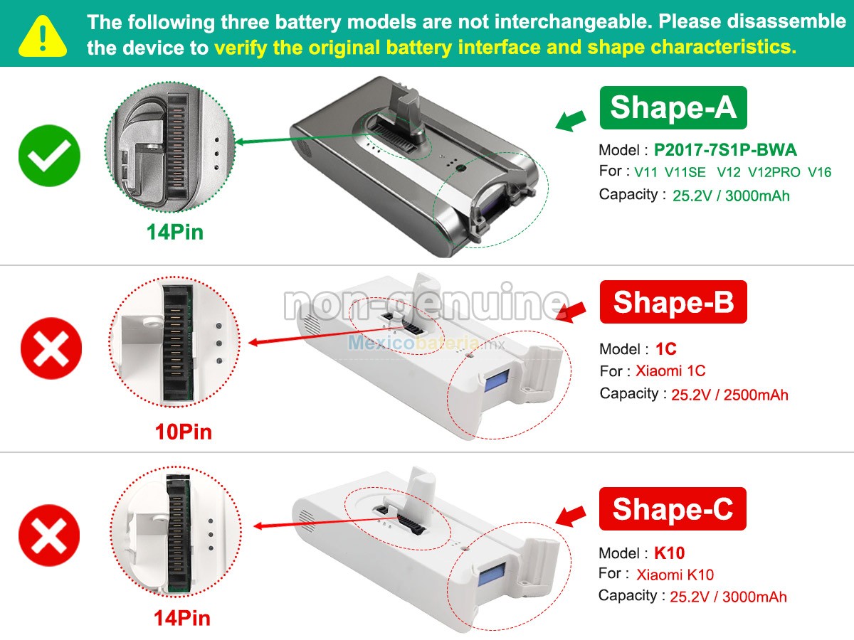 batería para XiaoMi P2017-7S1P-BWA
