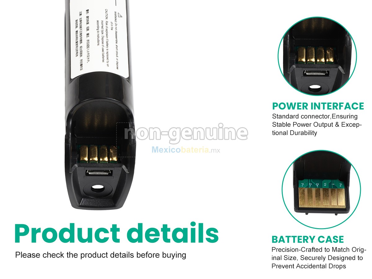 thumbnail image 2 of Kastar Replacement Battery For Zebra DS2278, DS2208, DS22 - CR2278, BT-000317-01, BTRY-DS22EAB0E-0, 1 Lithium Ion 2 of 6