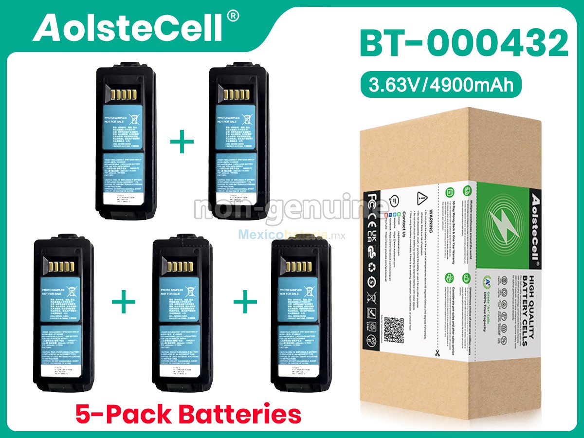 batería para Zebra BTRY-MC2X-35MA-01