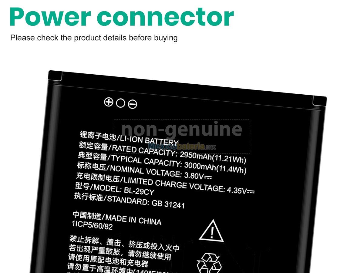 batería para ZTE BL-29CY