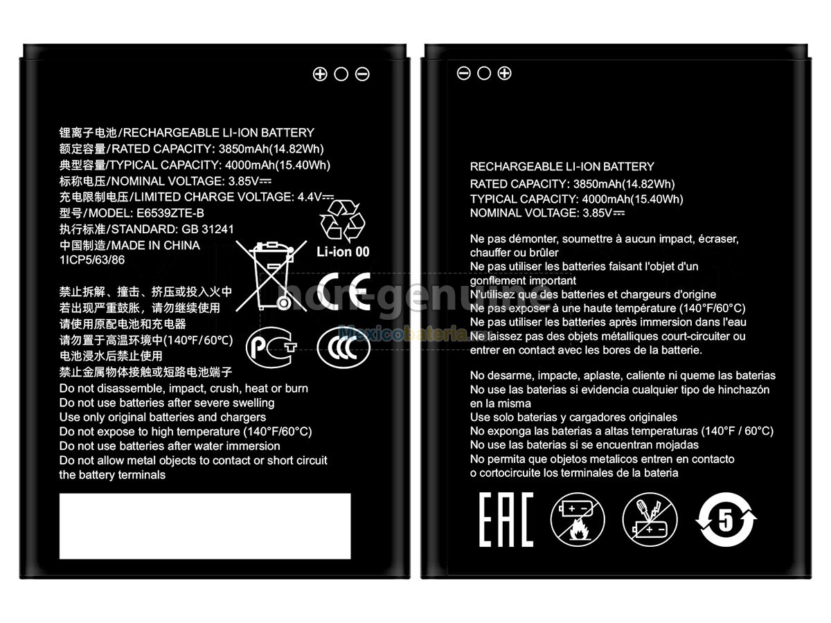 batería para ZTE BLADE A53