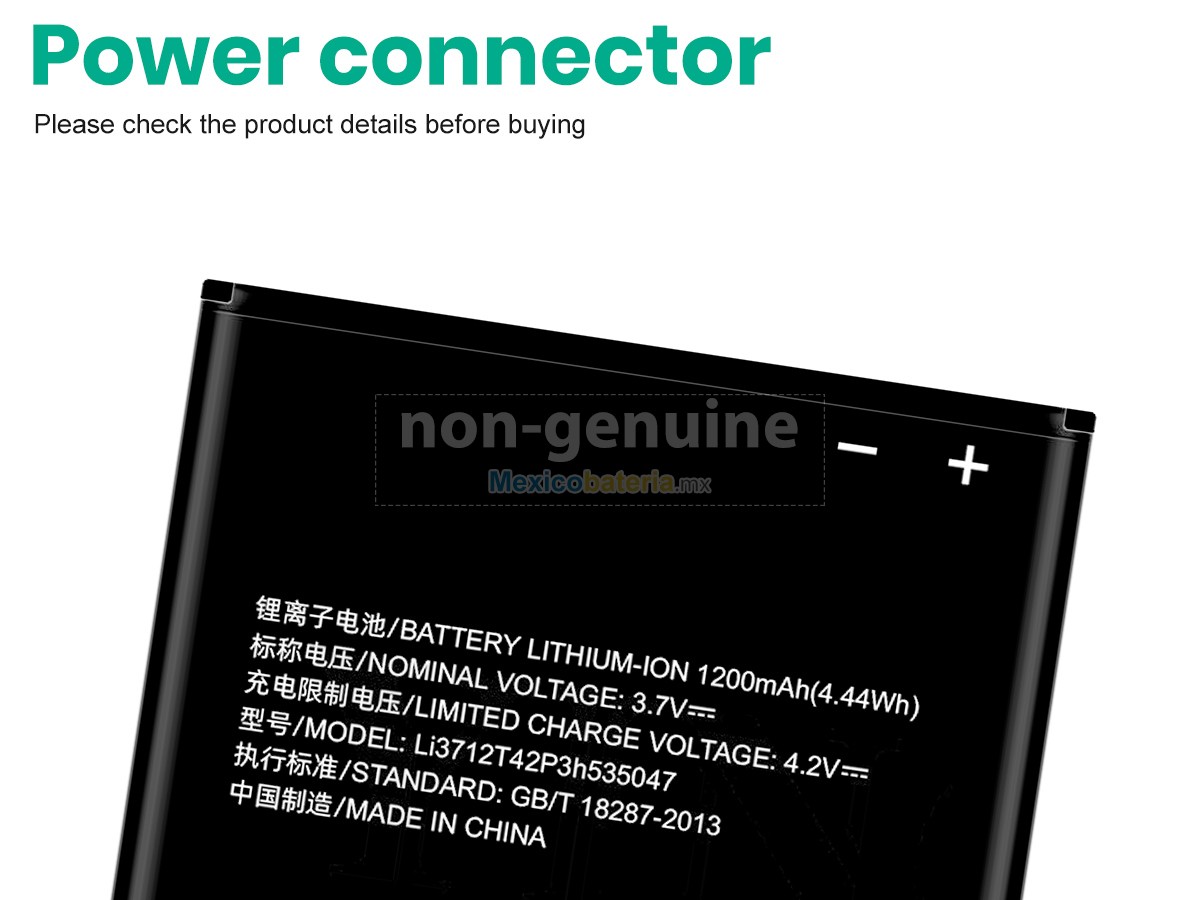 batería para ZTE Q101T