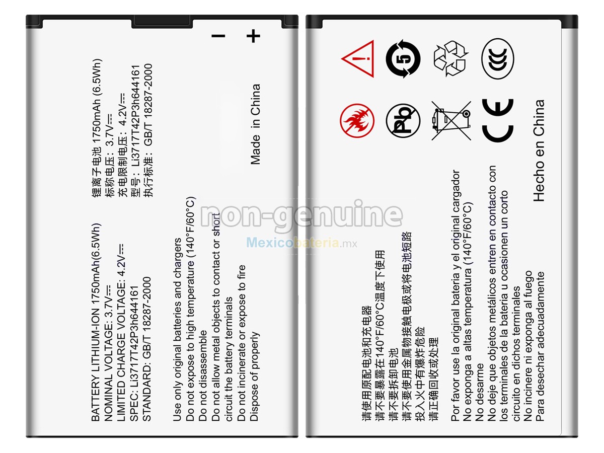 batería para ZTE MF80